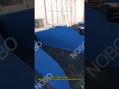 Μηχανή στρώματος στρώματος συνεχούς (υπερελαστικού) ελαστικού στρώματος δίκτυο παραγωγής