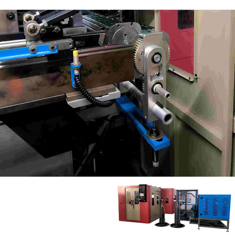 Γραμμή Παραγωγής Δικτυωτού Κρεβατιού Στρώματος Ελατηρίων Πλευρικής Πίεσης CNC - NOBO-ZD-100S