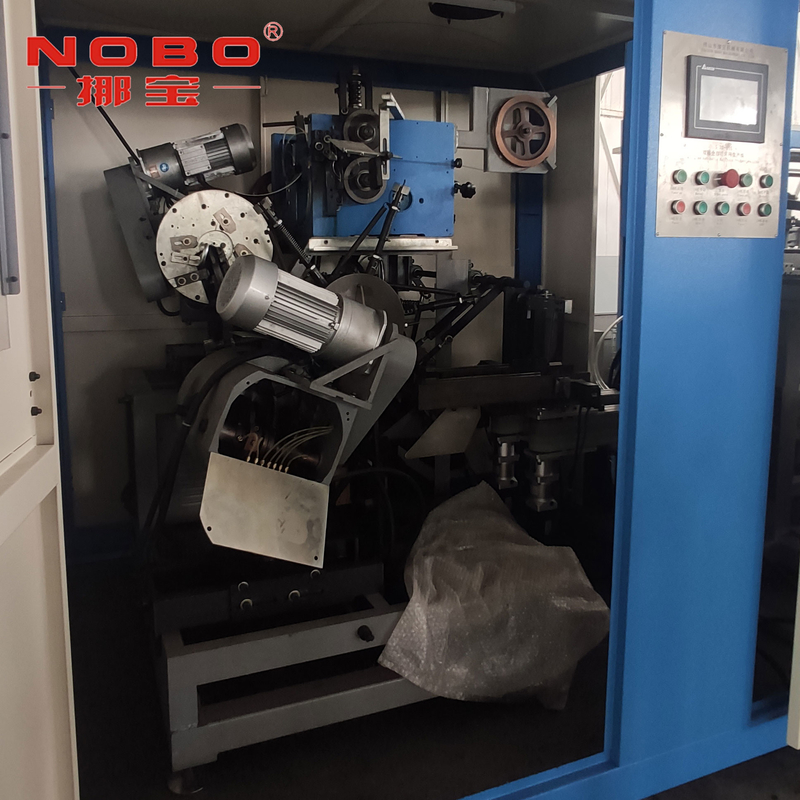 Μπλε CNC άνοιξη σπειρών NOBO που κατασκευάζει τη μηχανή για το στρώμα 0.080.22M